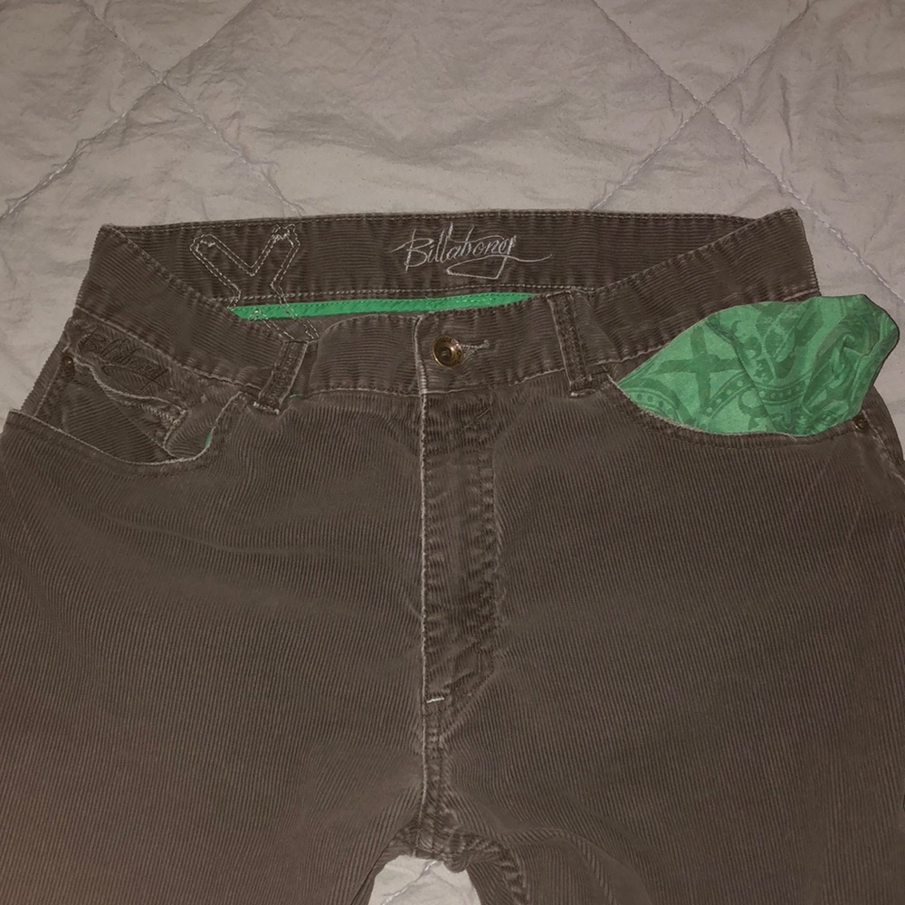 RARE Y2K Vintage Billabong Corduroy Pants